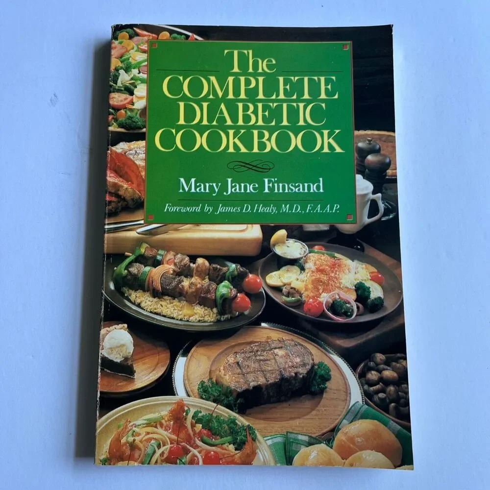 Vintage 1990 Cookbook The Complete Diabetic Cookbook Paperback